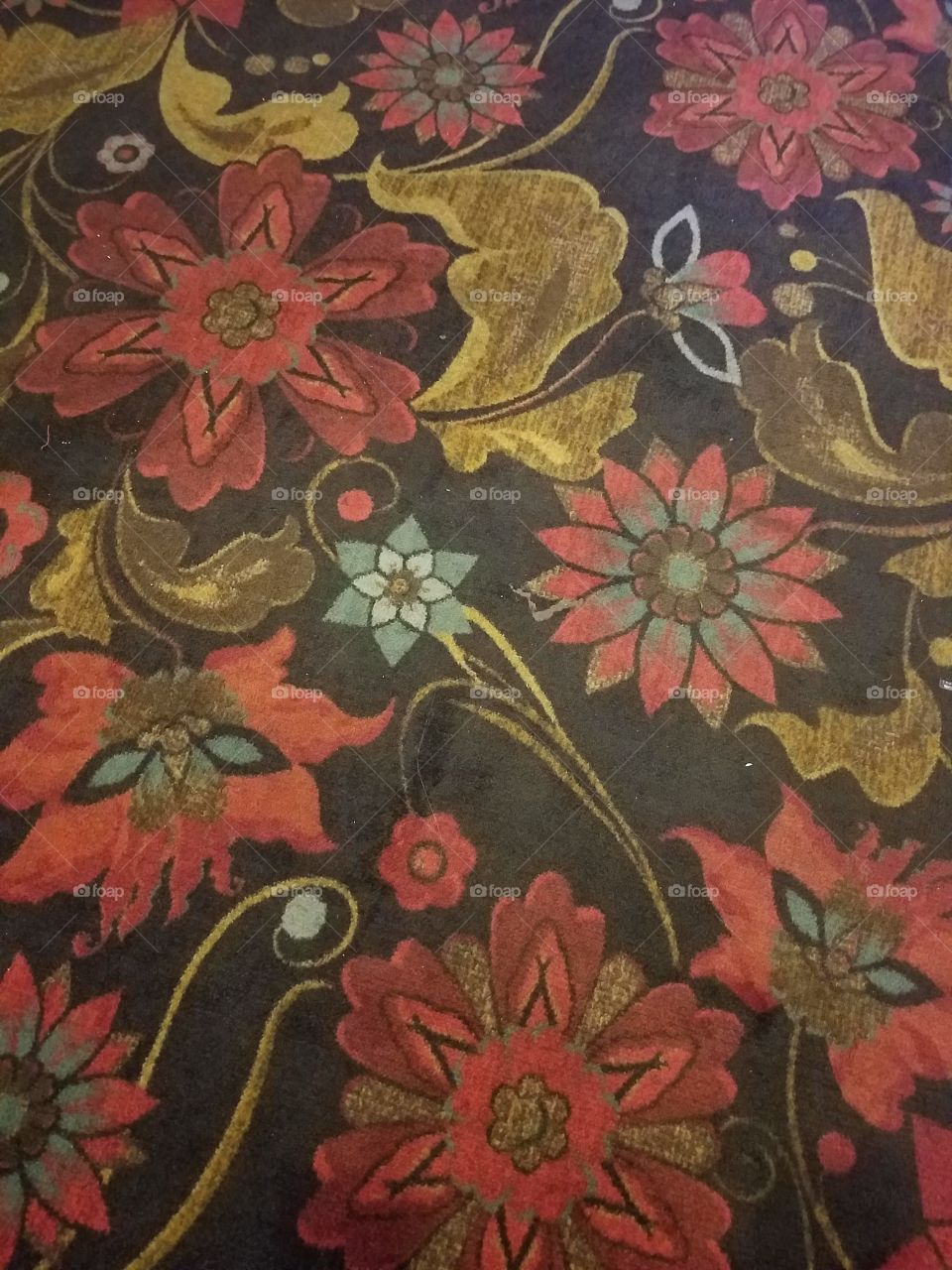 old carpet in binions