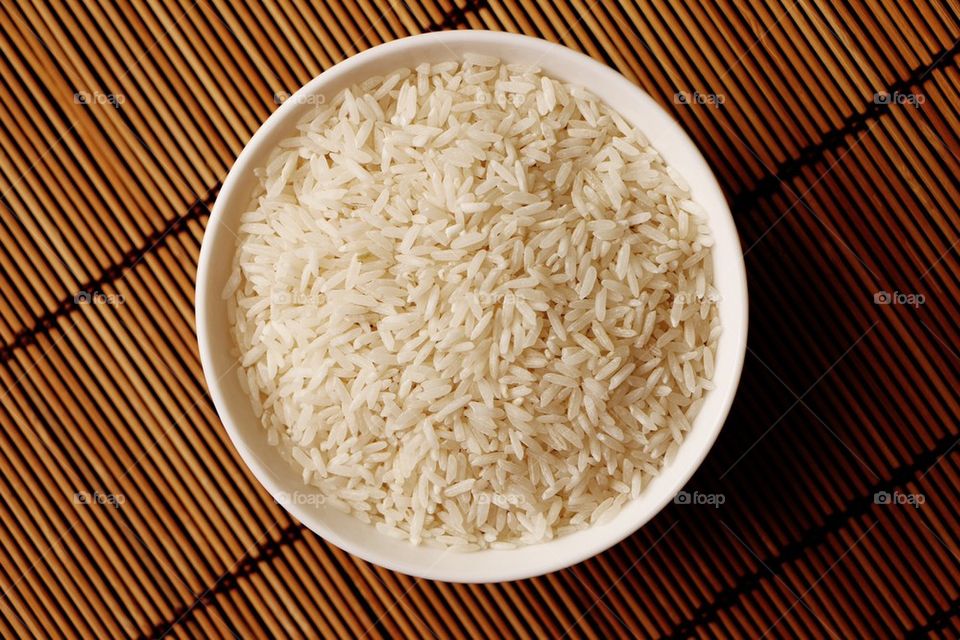 Rice in a bowl 