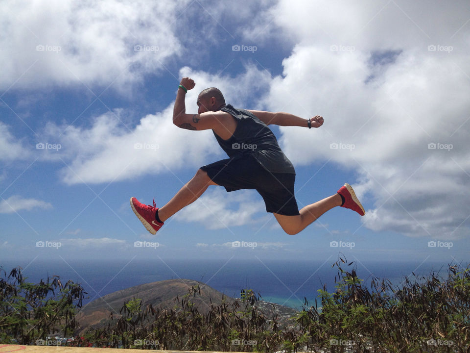 hike kokohead trail hawaii jump run by jchonbeeta