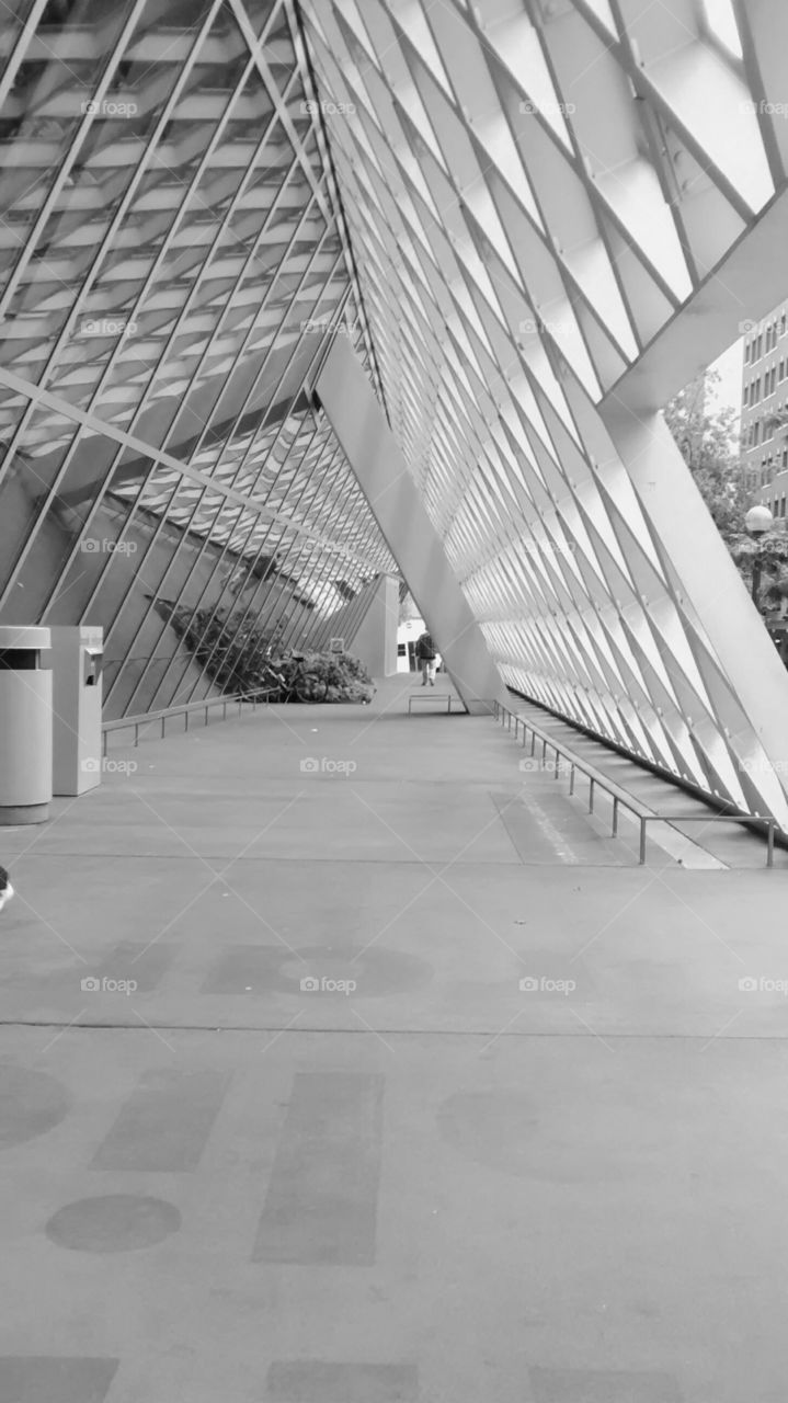 Seattle Library Entrance