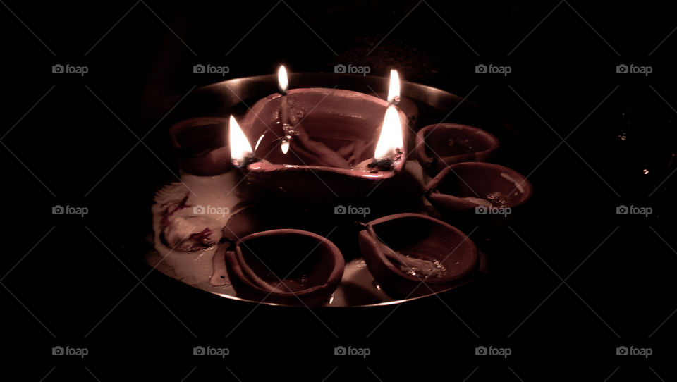 diwali diyas