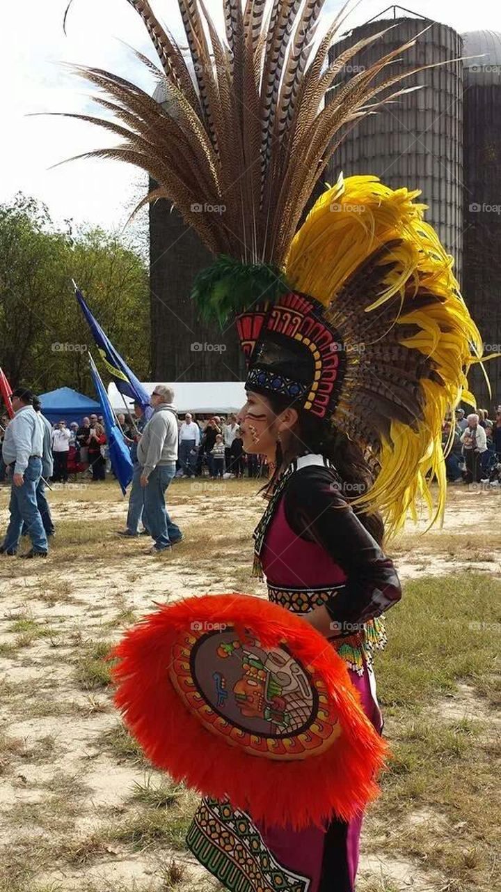 Female Aztec Dancer