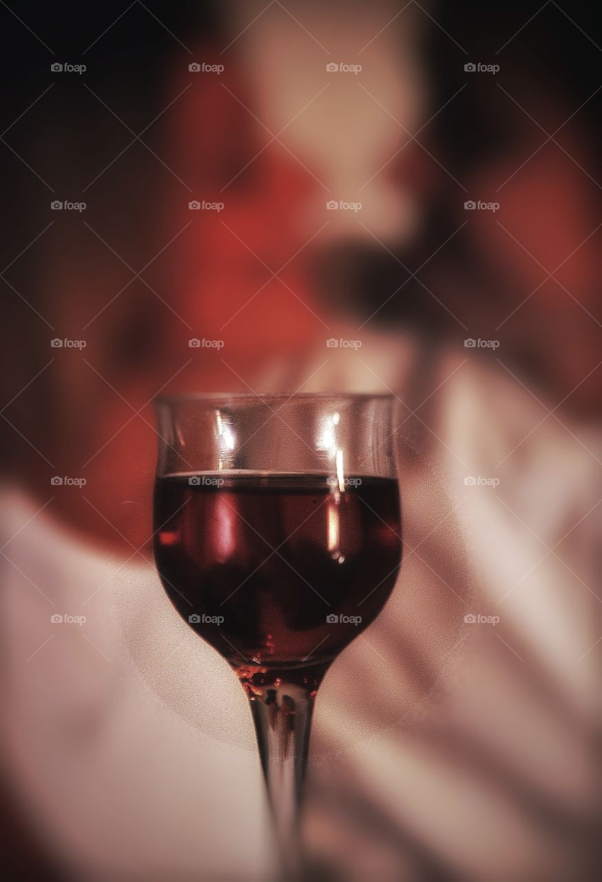 Wine. Wine glass