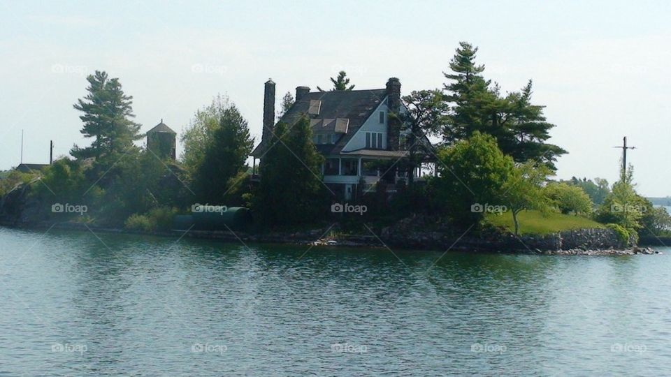 Mansion on Island