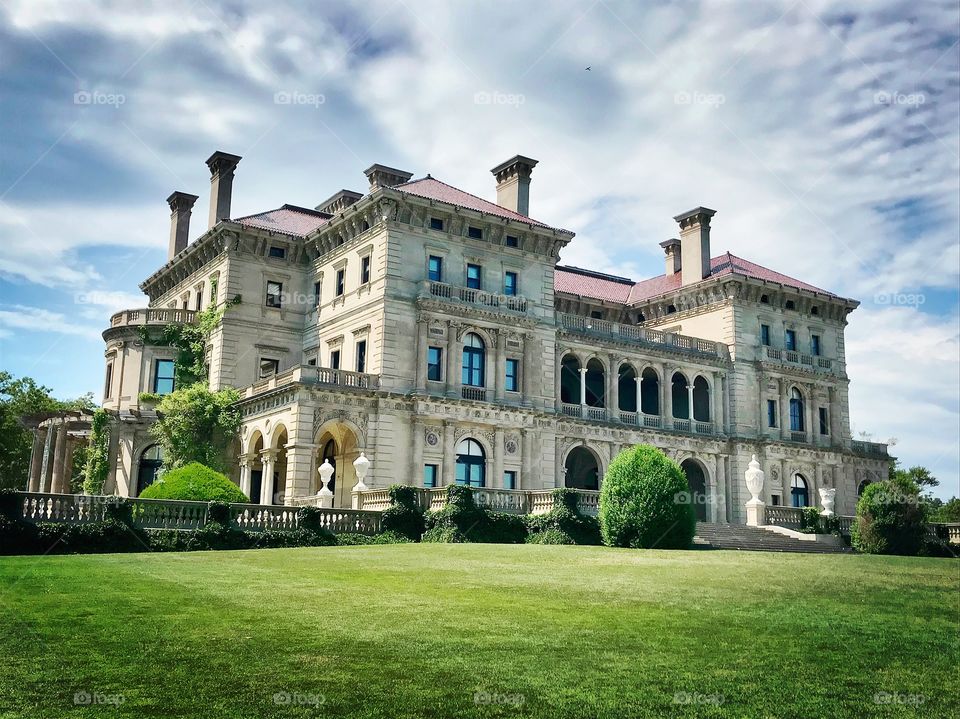 The Breakers Mansion in Newport Rhode Island 