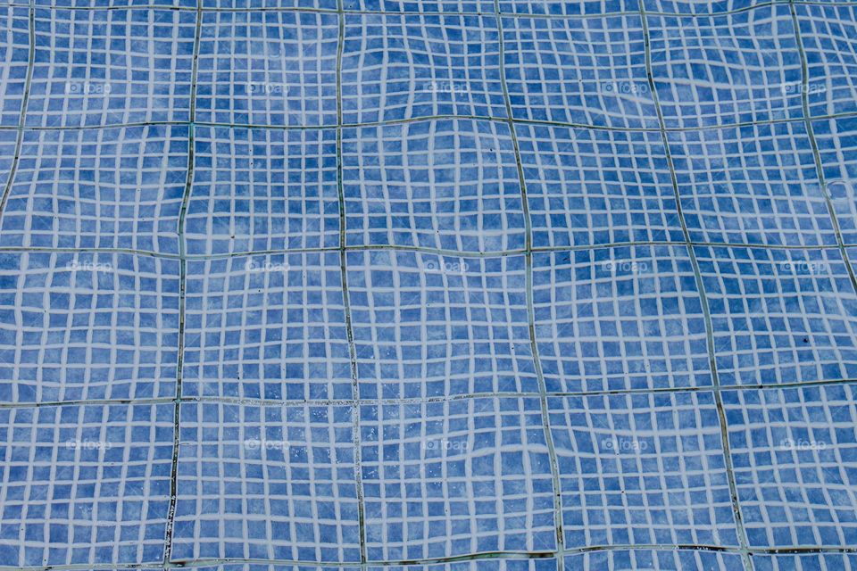 The texture of the wavy surface of the pool