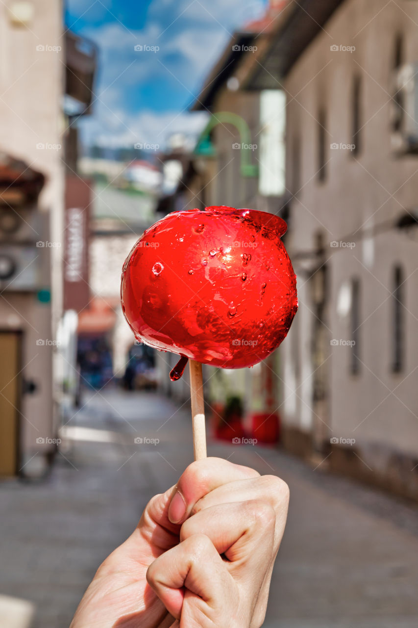 Candy apple