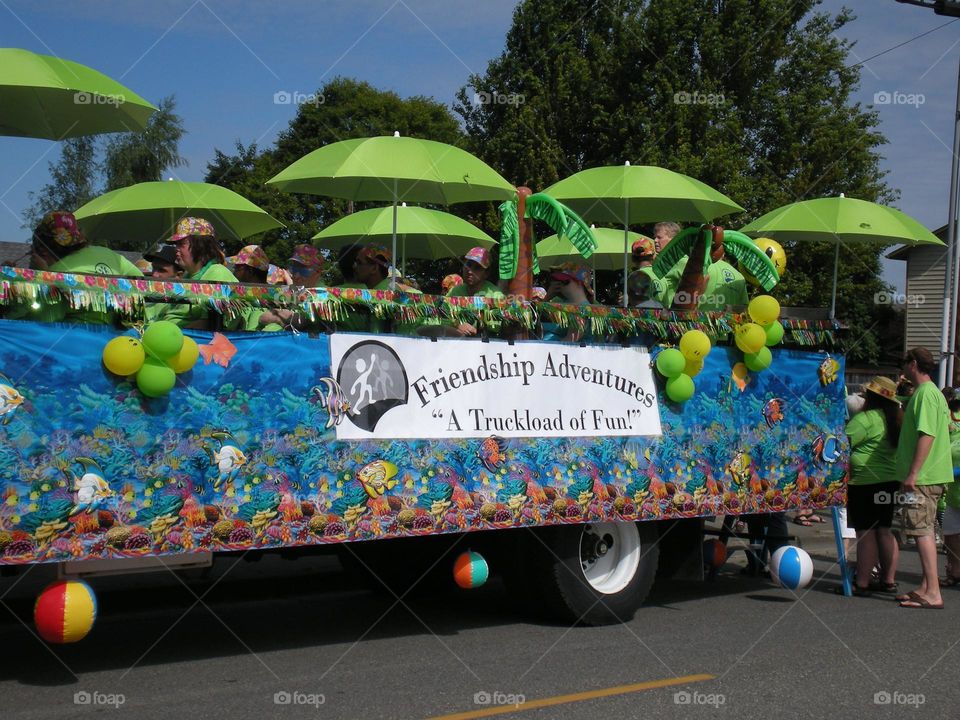 Parade Float “A Truckload of Fun”