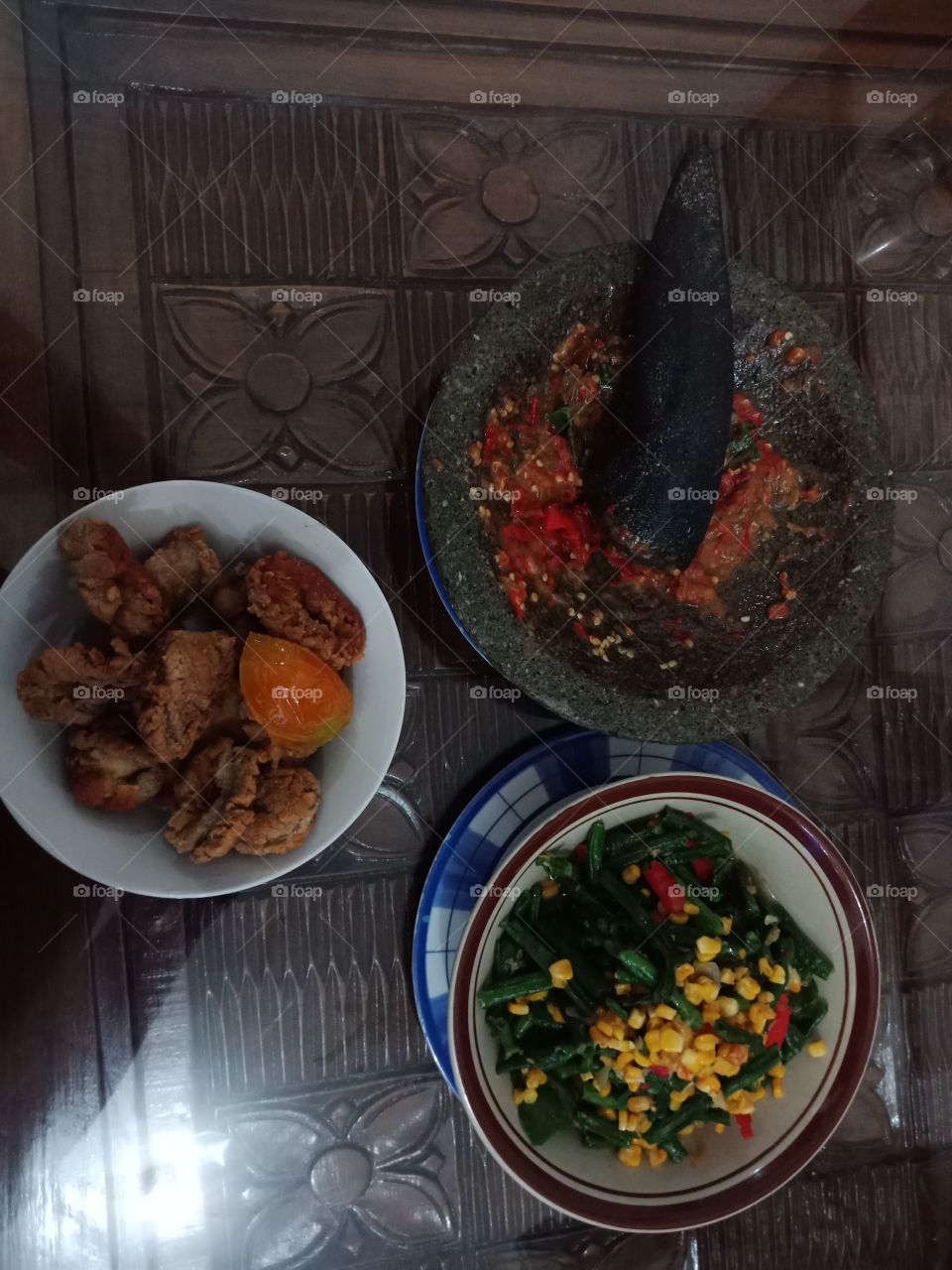 sambal dan lauk