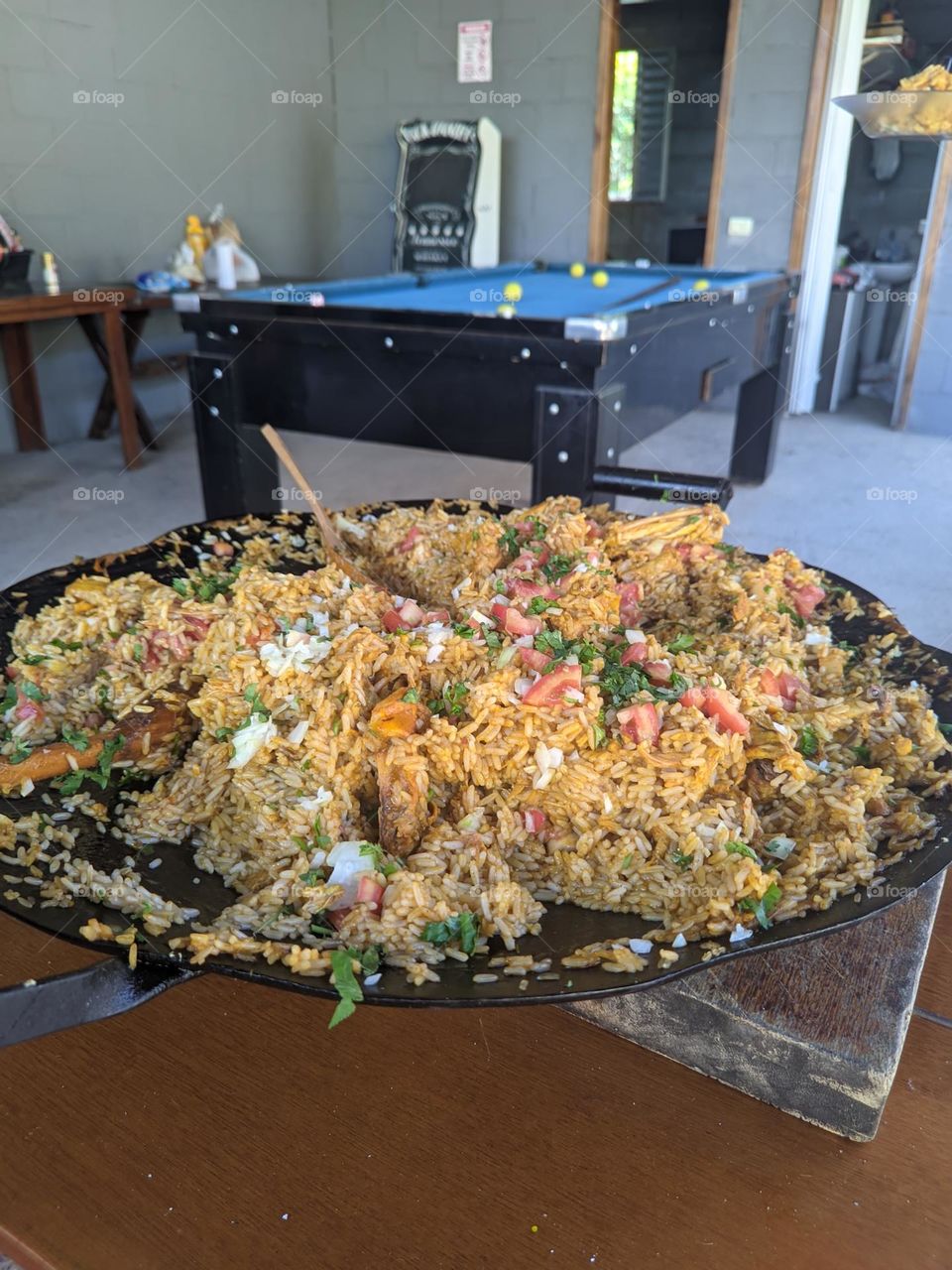 that Sunday lunch chicken pool Sun and fun.