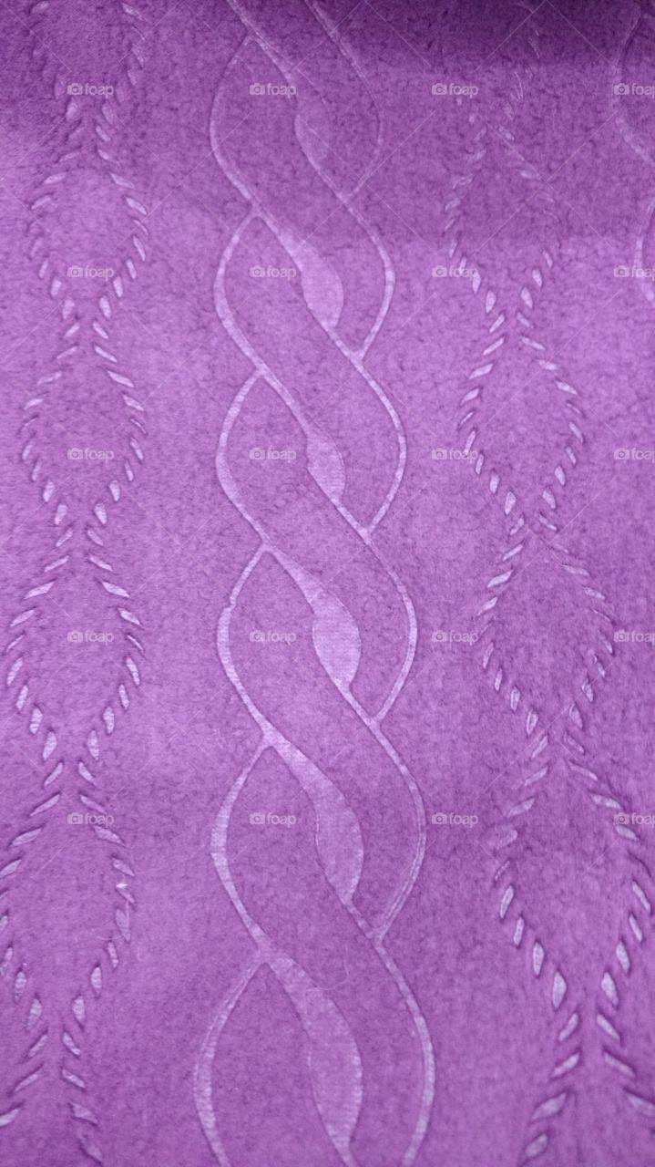 purple fabric