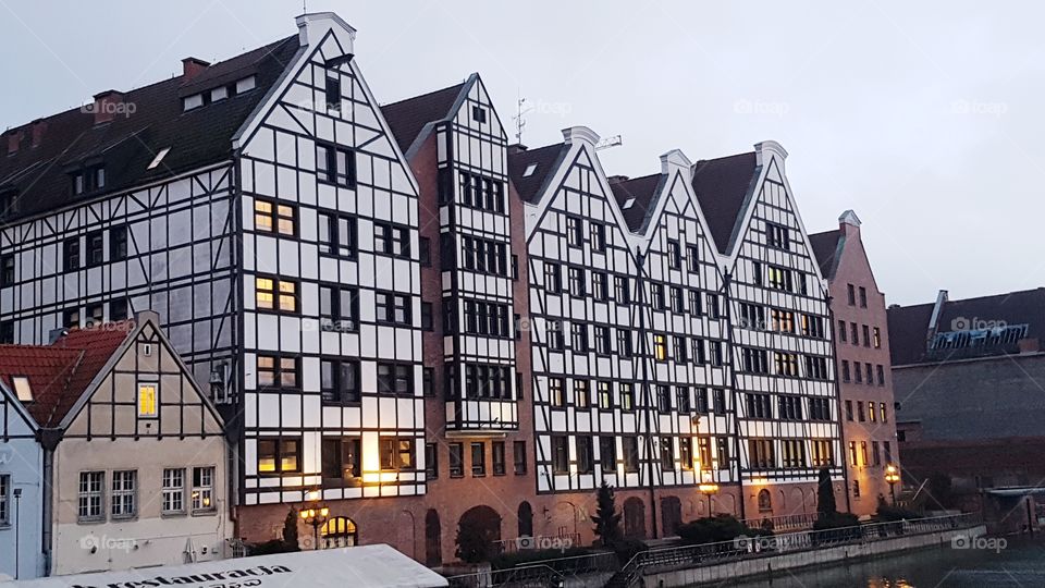 Gdańsk Old Town, Poland.