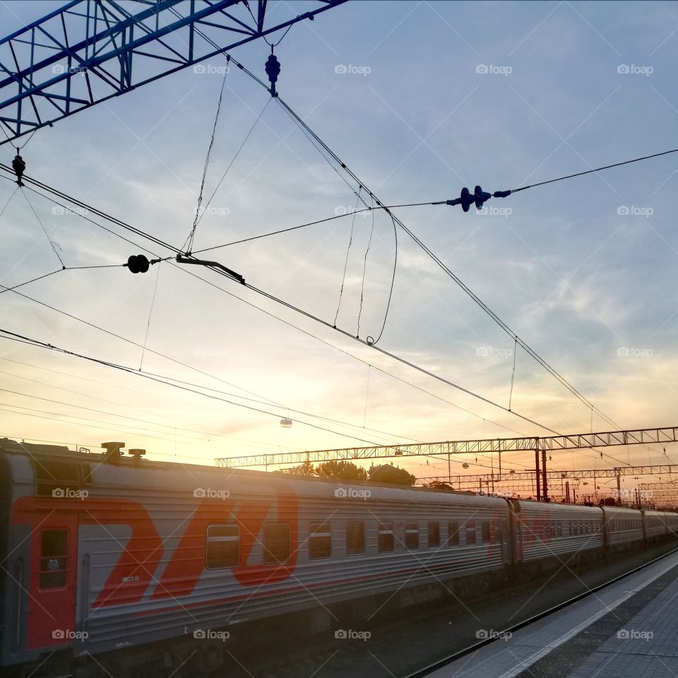 Вокзал, Москва, Россия