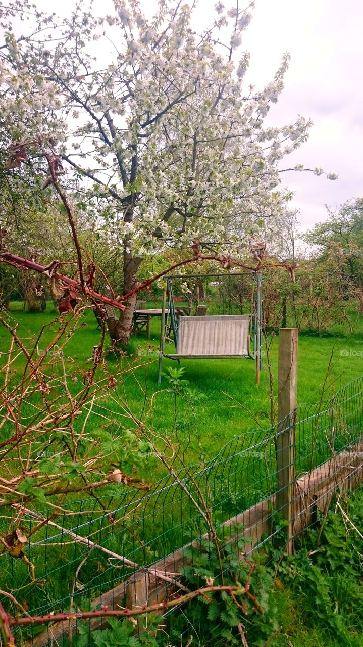 the garden chair. Wendover garden