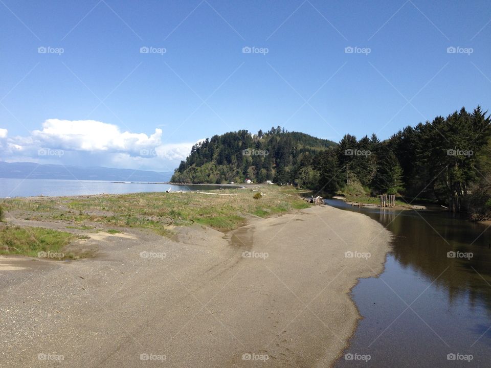 Clallam Bay. View from a pier 2
