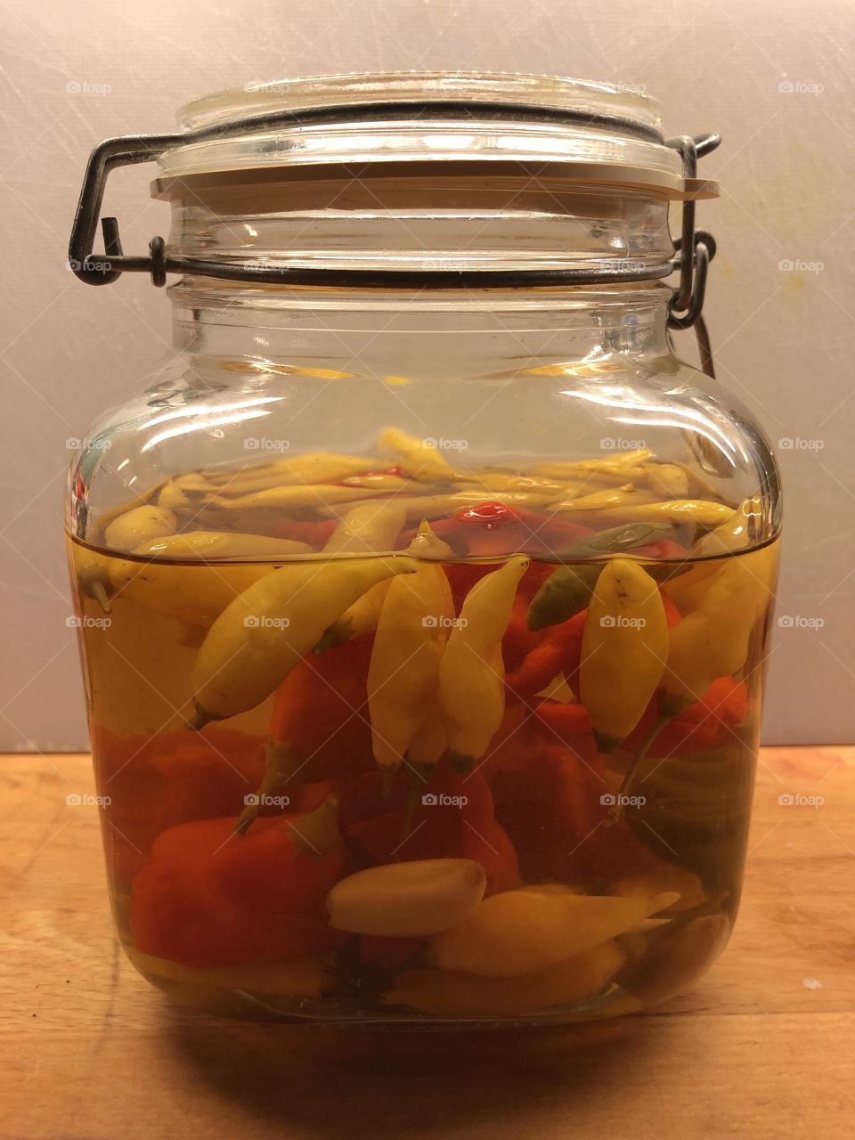 Chilli in a jar