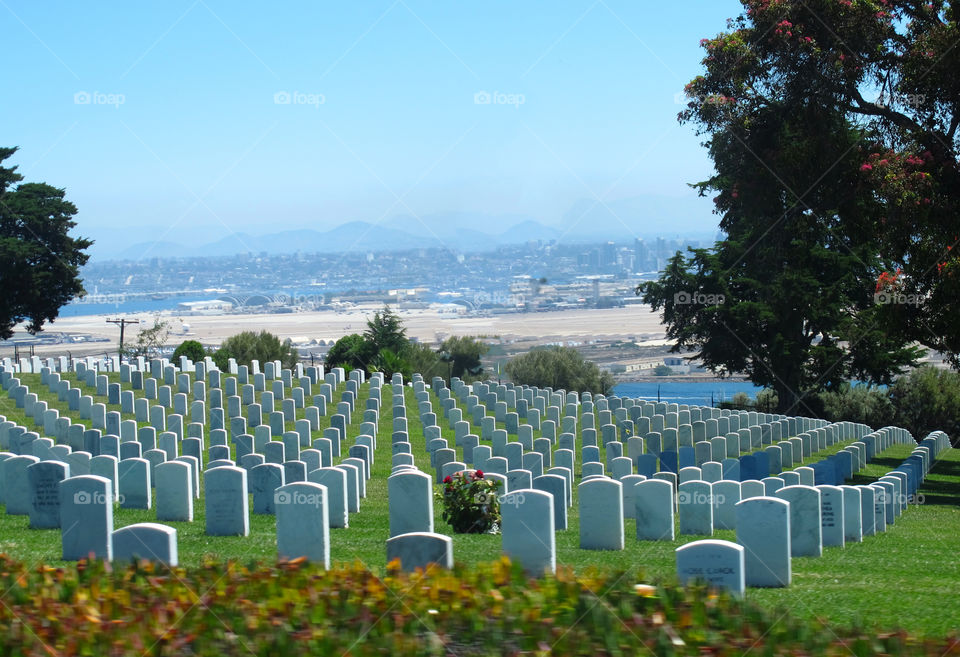 American heroes' cemetery