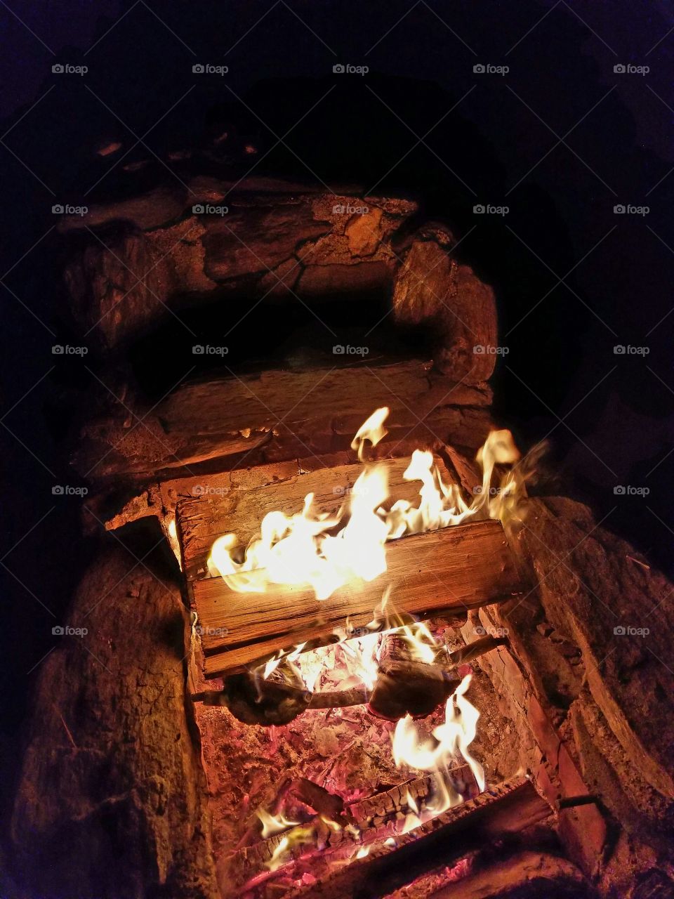 virginia mountain campfire