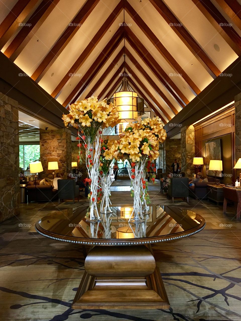 Lobby Chateau Whistler
