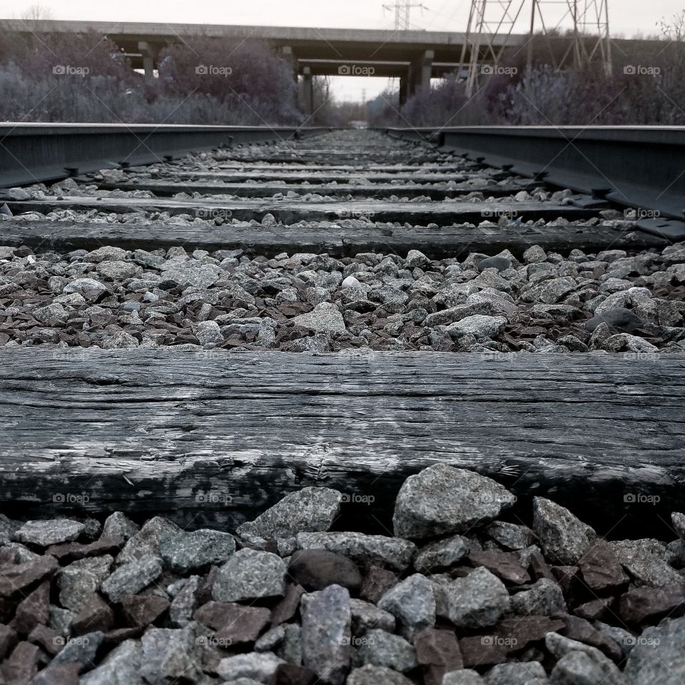 photos of train tracks