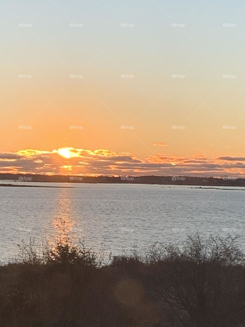 Sunset on the Atlantic 