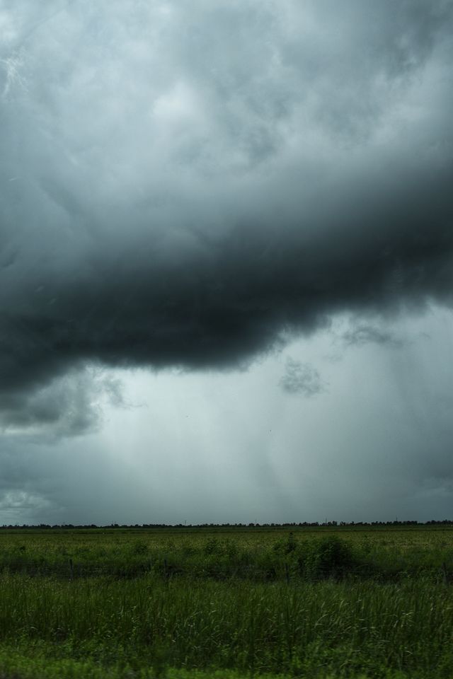 dramatic clouds