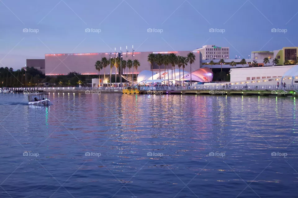 Hillsborough River at Night