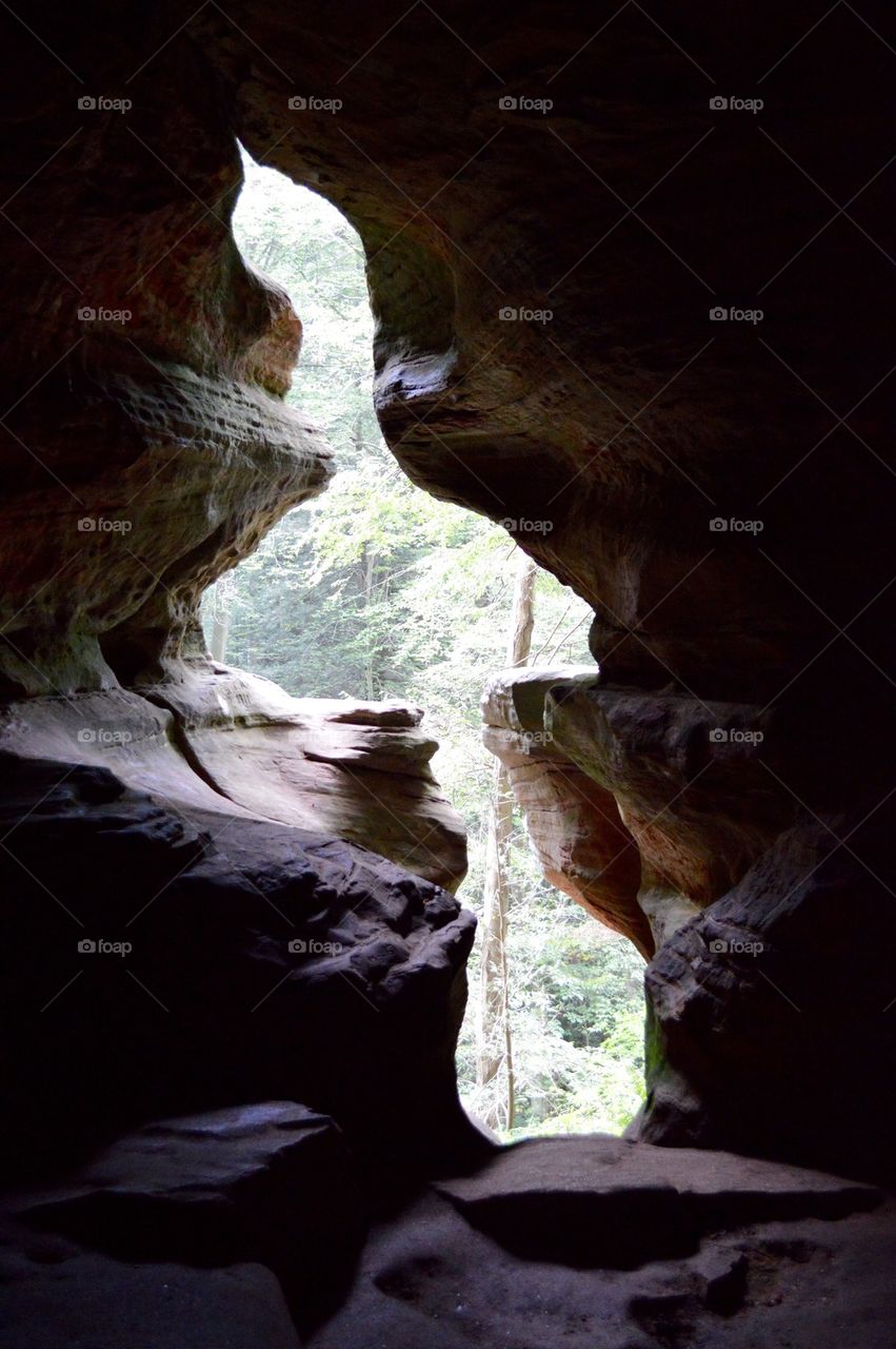 Cave opening