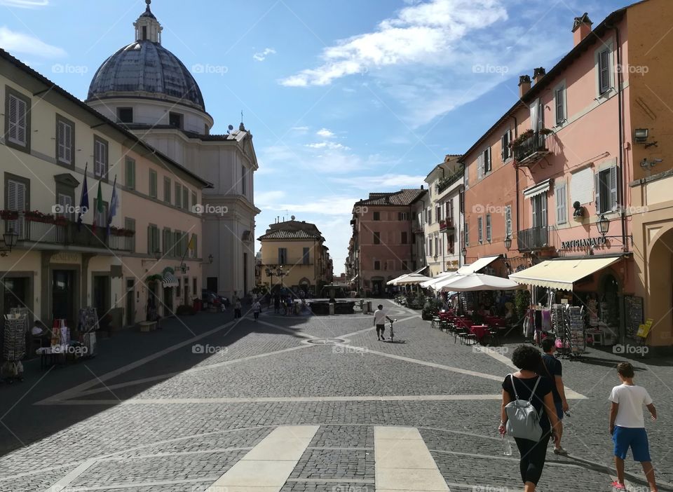 Square of Castel Gandolfo