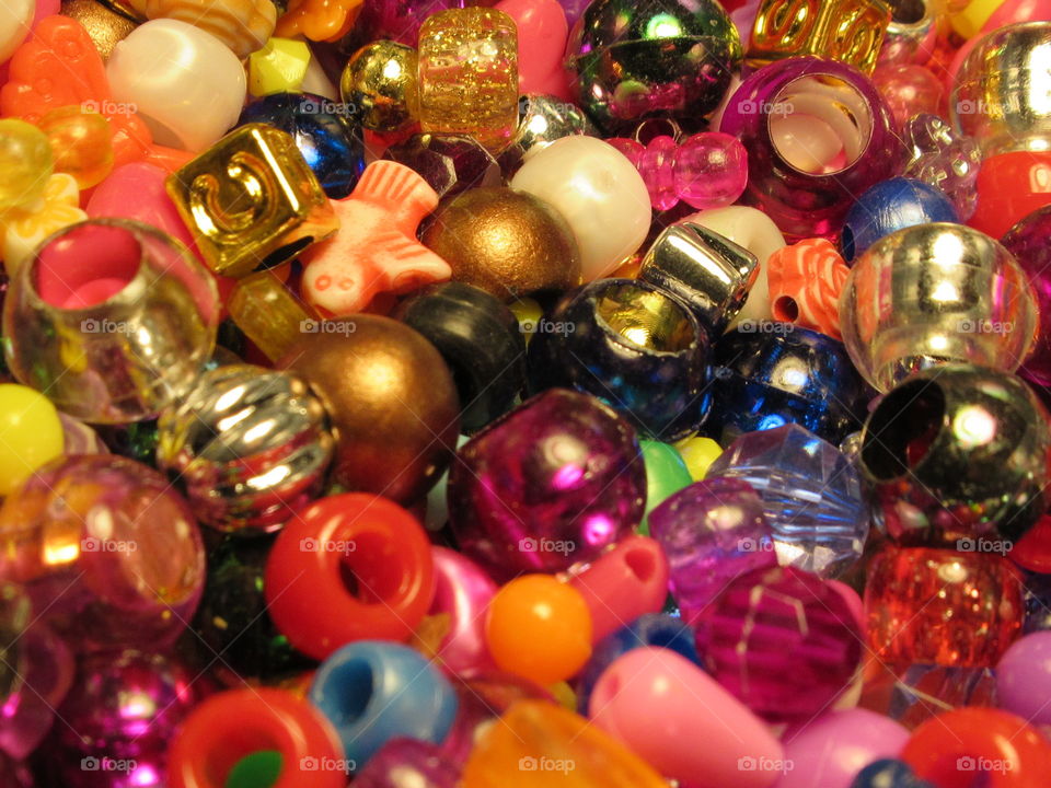 Colorful beads