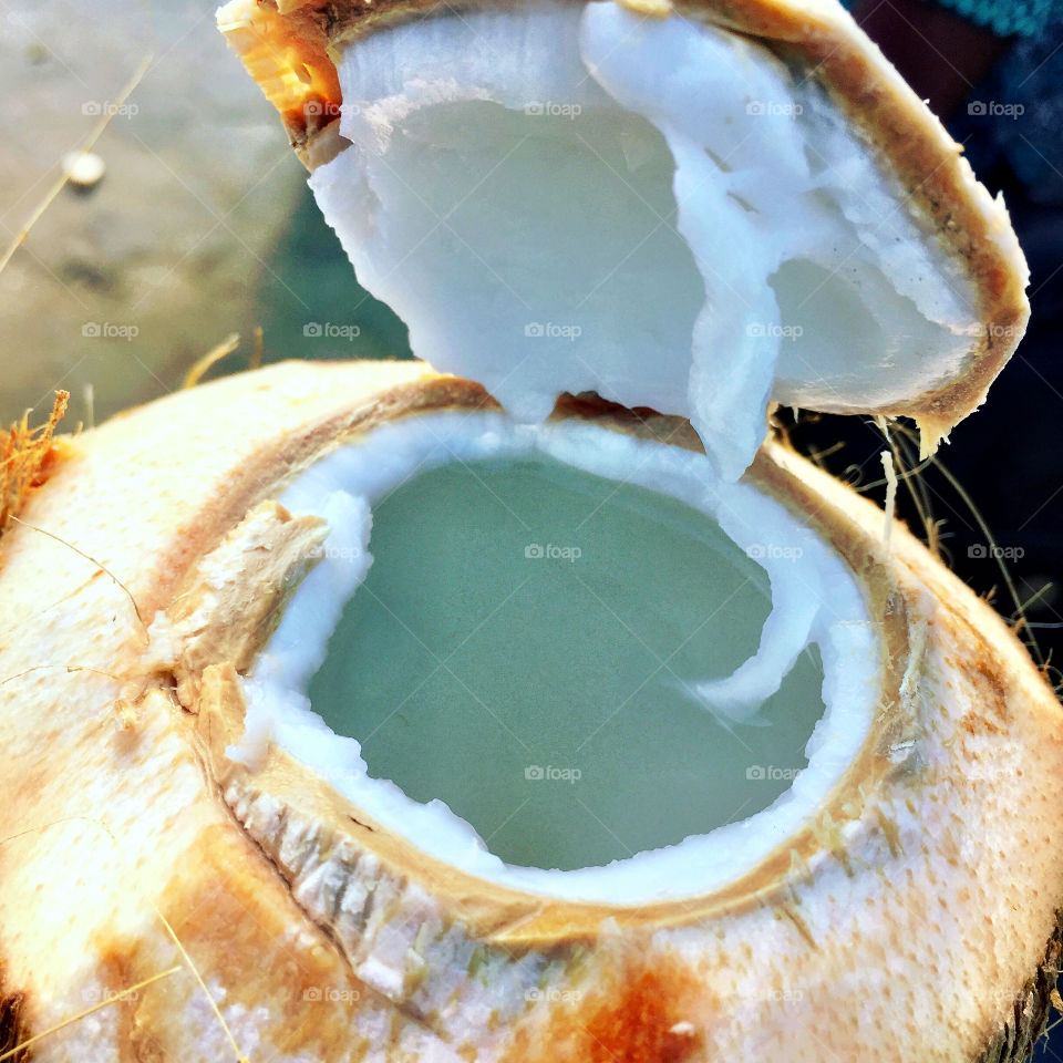 Fresh coconut 