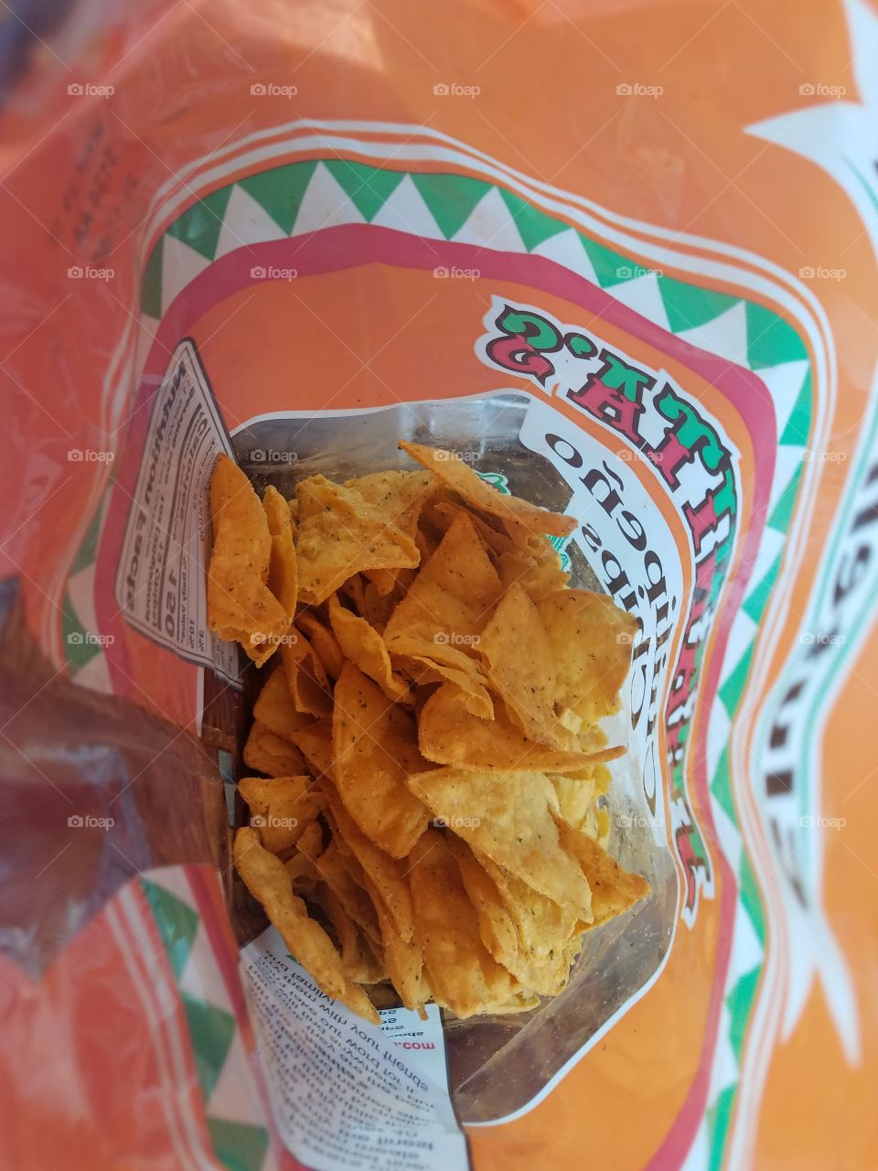 chips Orange Bag