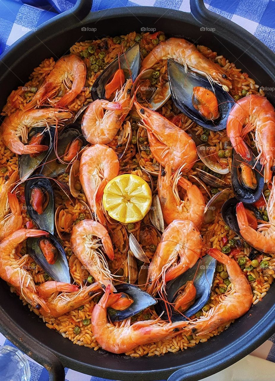 Spanish paella