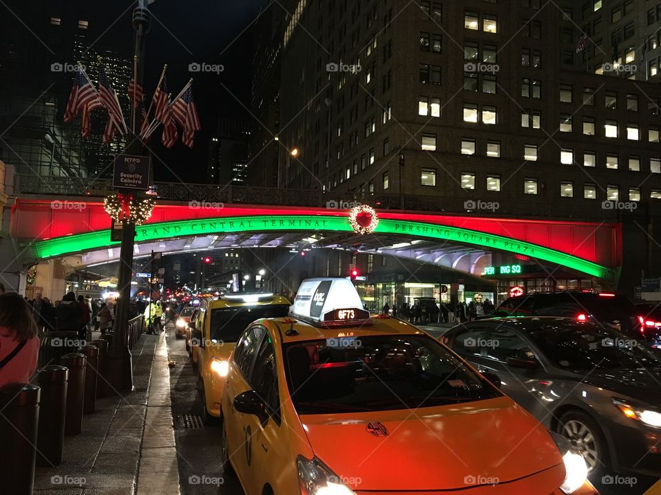 Christmas at Grand Central Station, NYC 