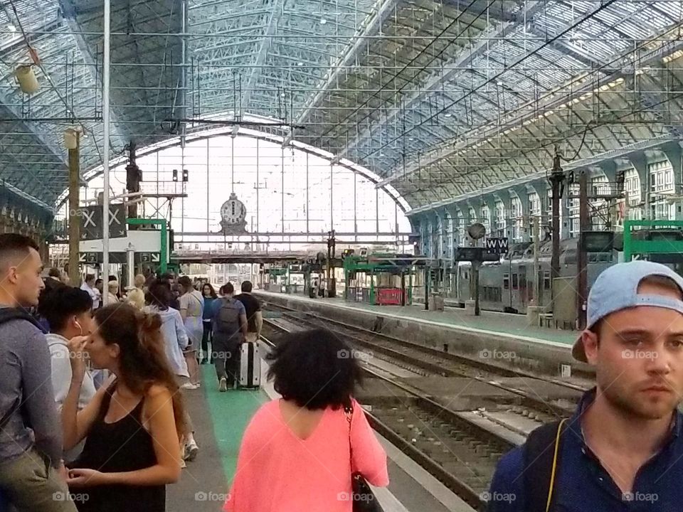 train station