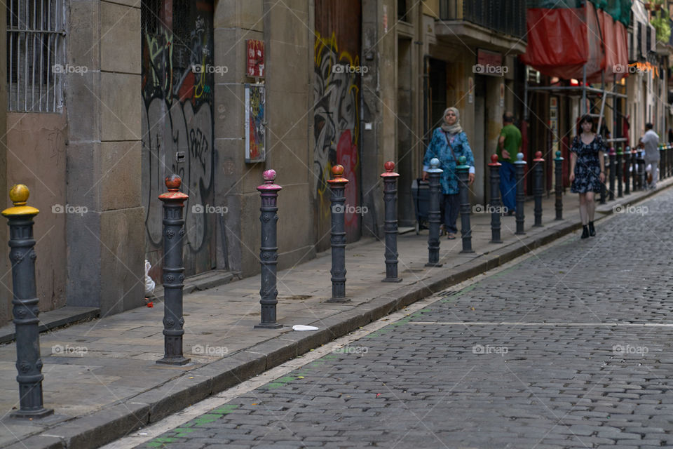 Barcelona street live