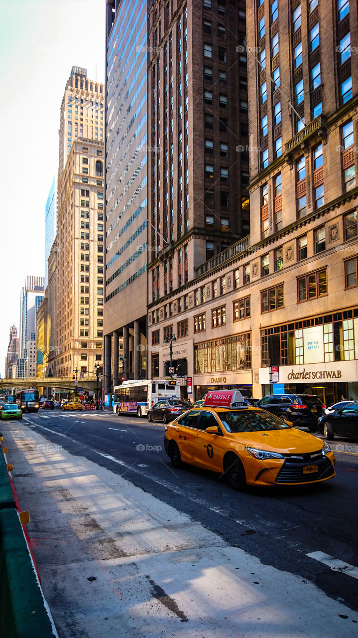 yellow taxi nyc
