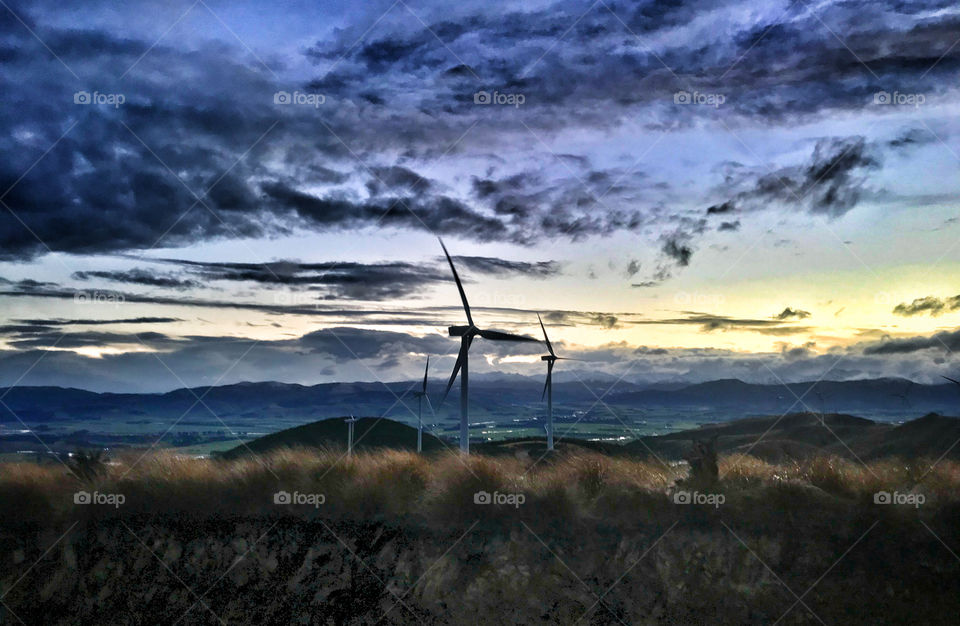 Wind turbines