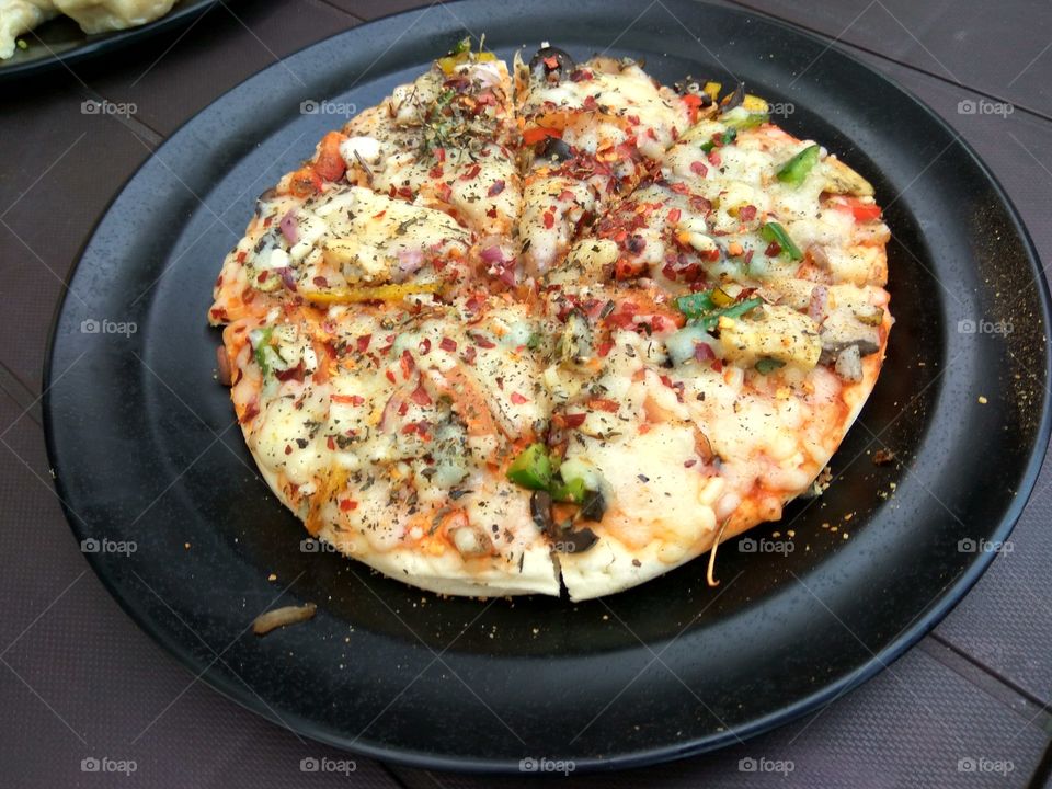 Fresh Pan pizza