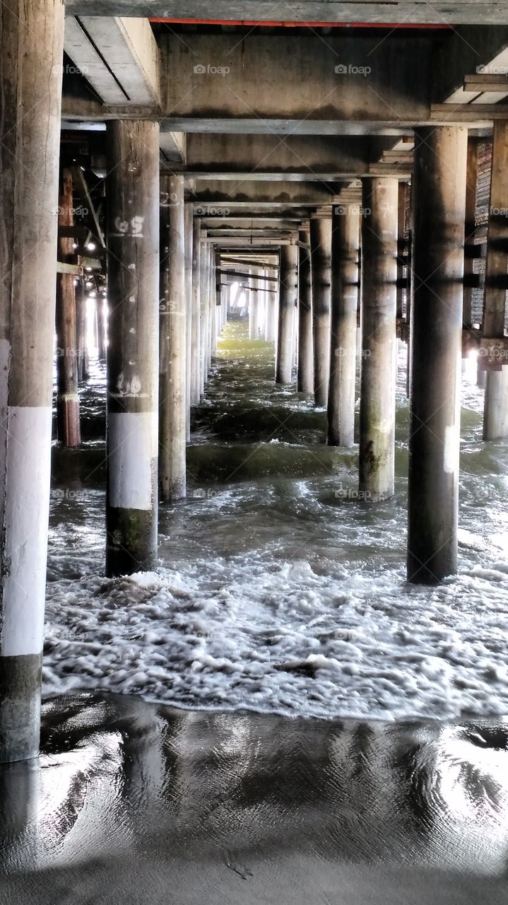 Under the pier