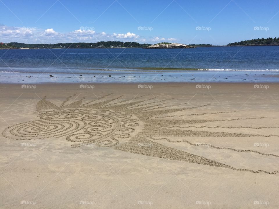 Beach, Sand, Seashore, Water, Ocean