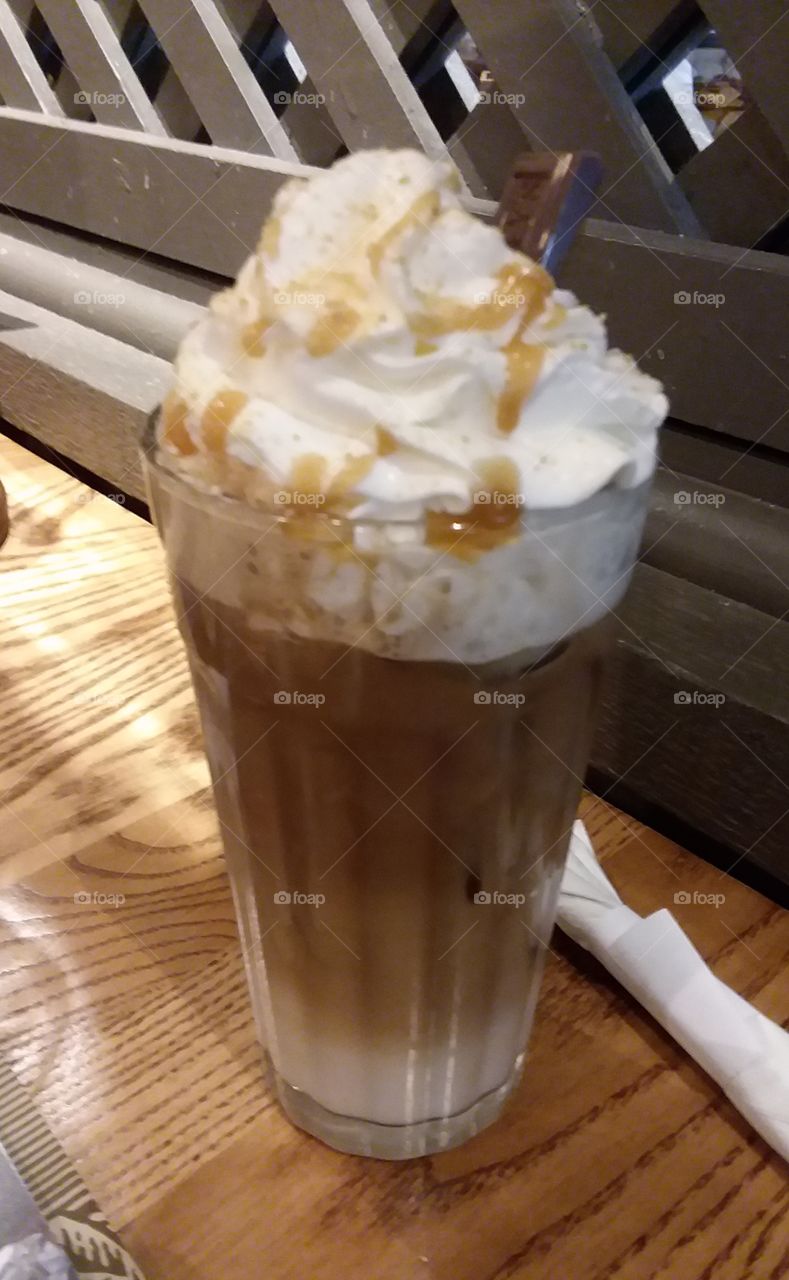 A drink from Cracker Barrel.  I dont remember the name though.