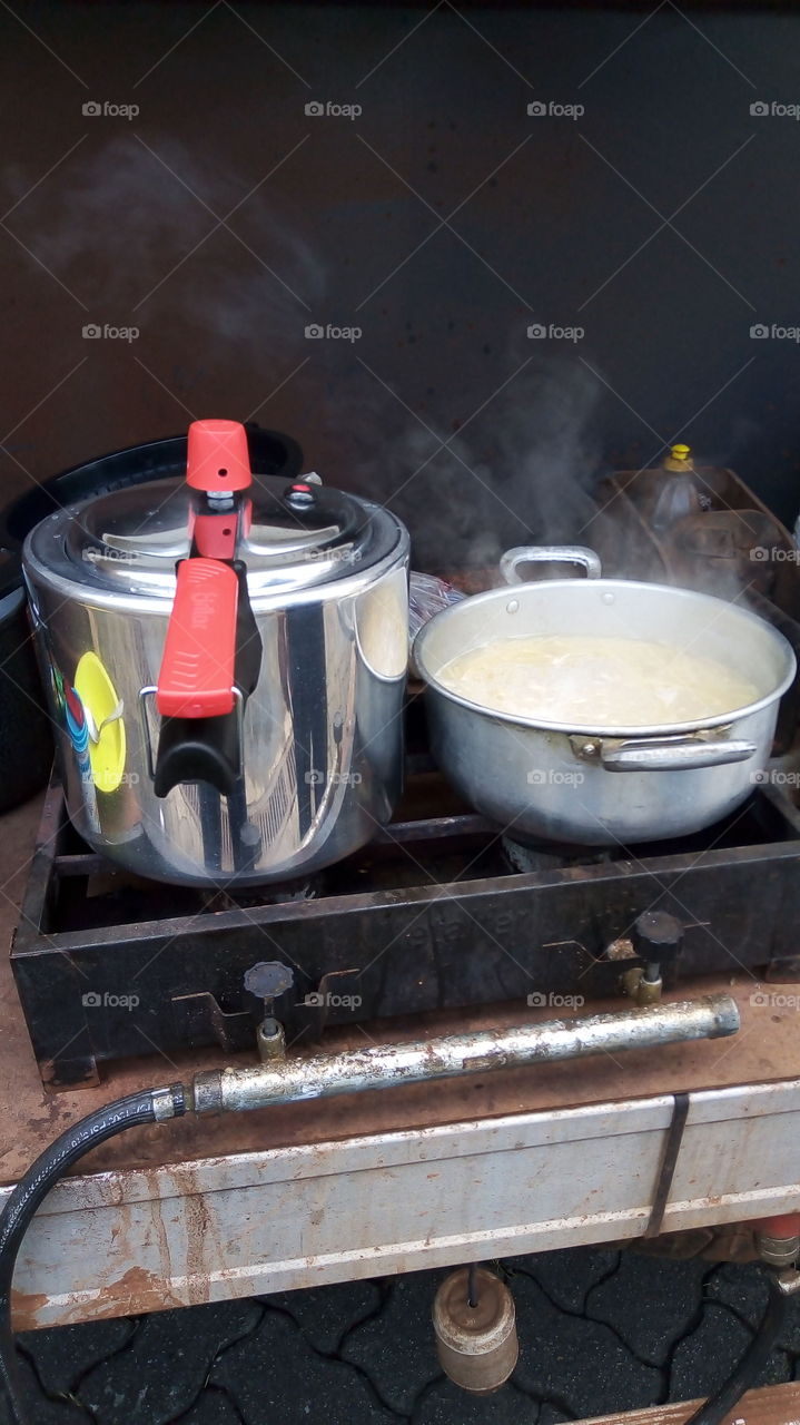 cozinha de caminhoneiro