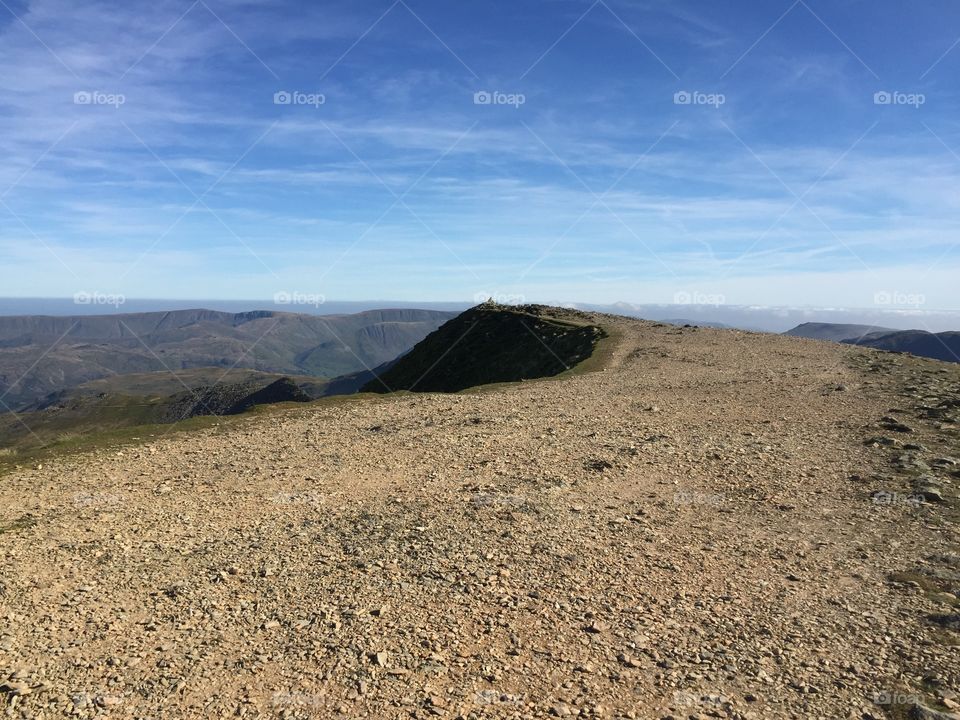 Walking the summit