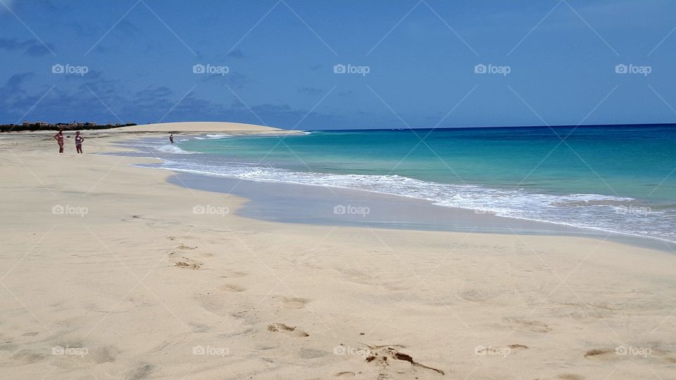 Sal Islanda beach, Cape Verde