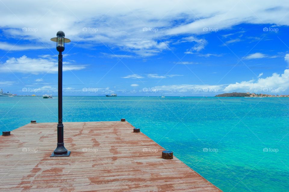 Caribbean Lampadaire left