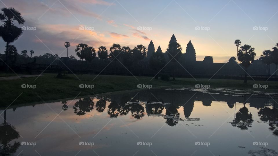 Sunrise at Angkor Wat