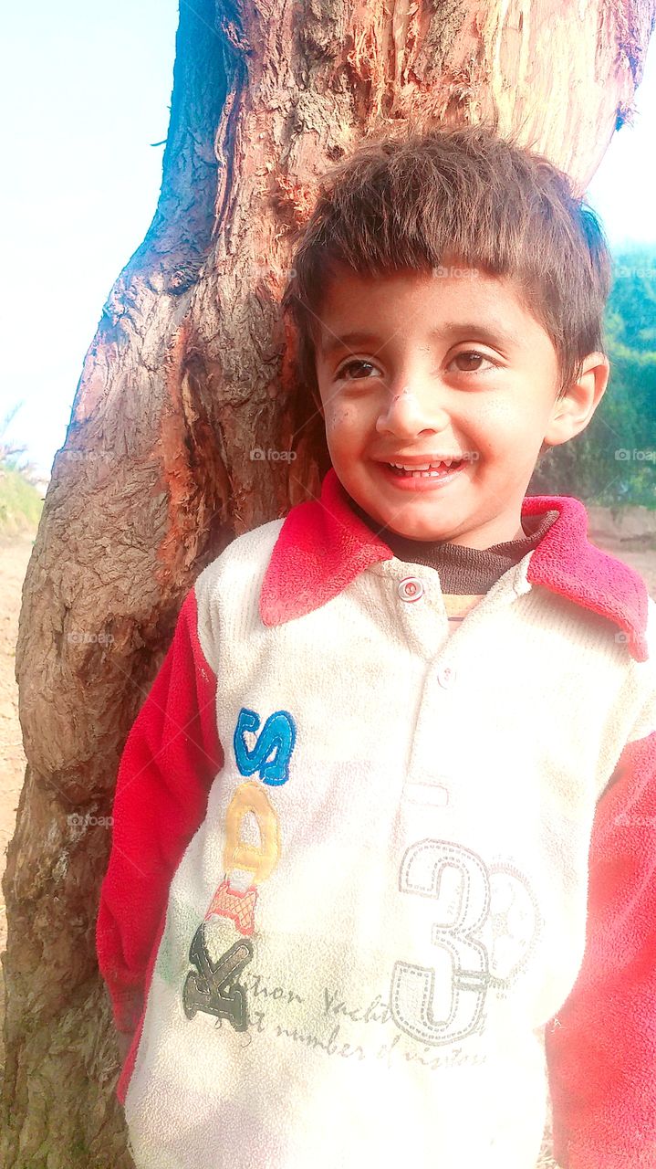 My cute baby Sameer Rana