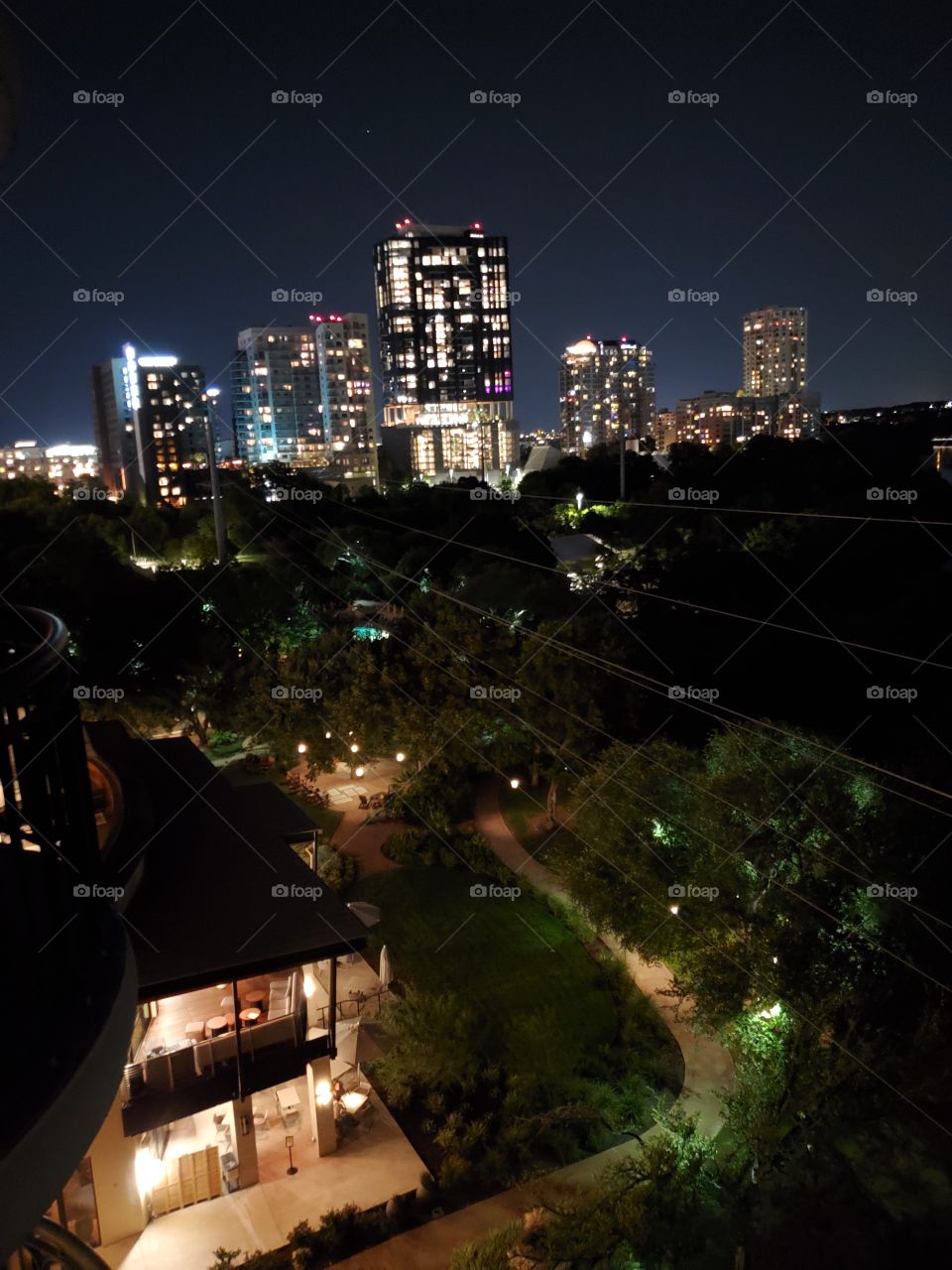 Austin, Texas at night