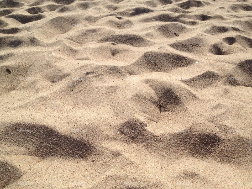 beach summer footprints by ebbaunlimited